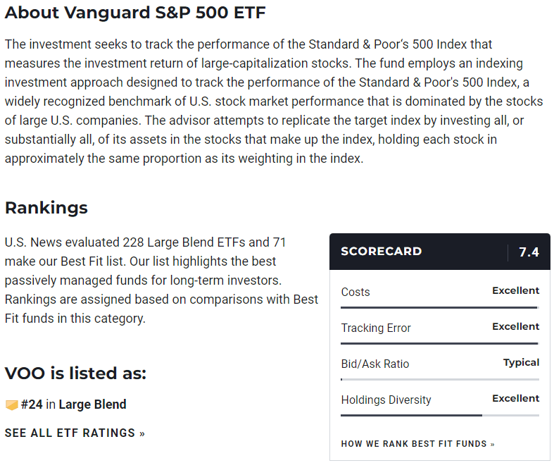 voo rating